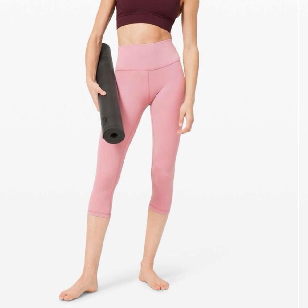 Lululemon Women's Pink Taupe Leggings